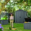 Halten länger als Holz: Keter Gartenhäuser, Boxen und Hochbeeteaus neuen Materialien